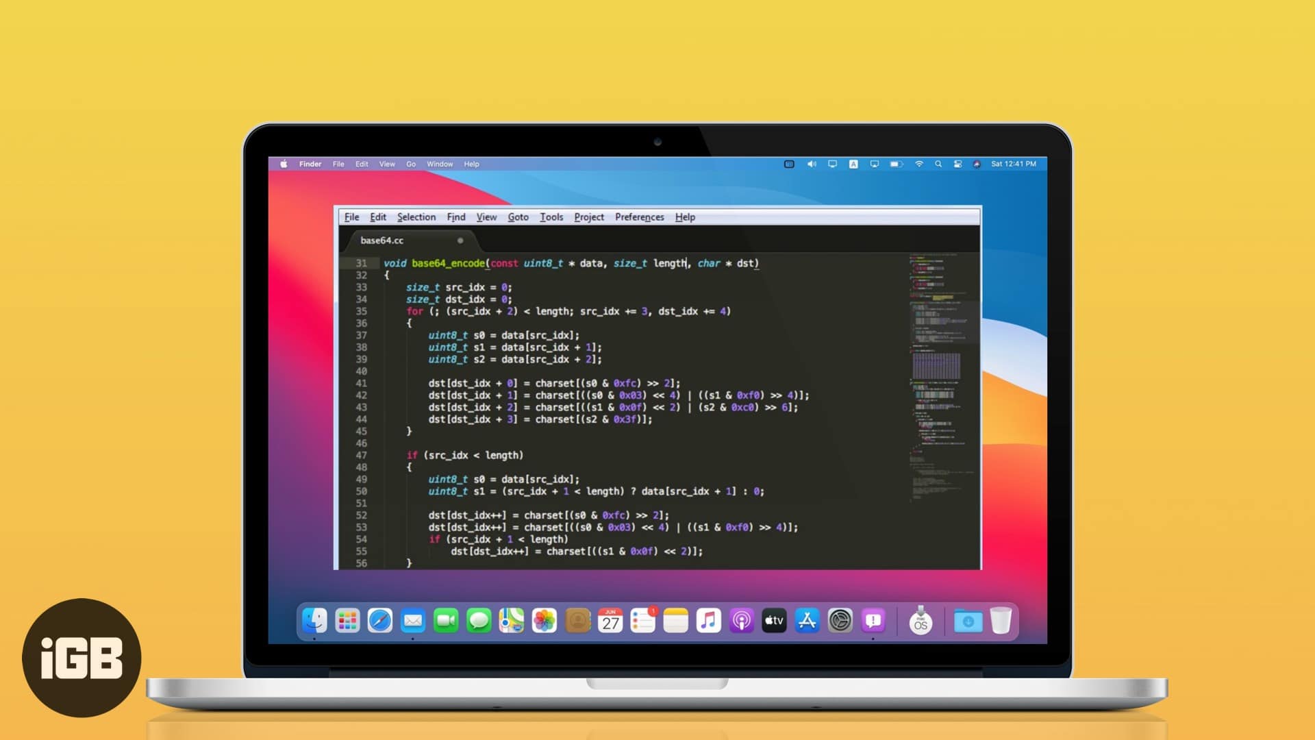 coding text editor for mac